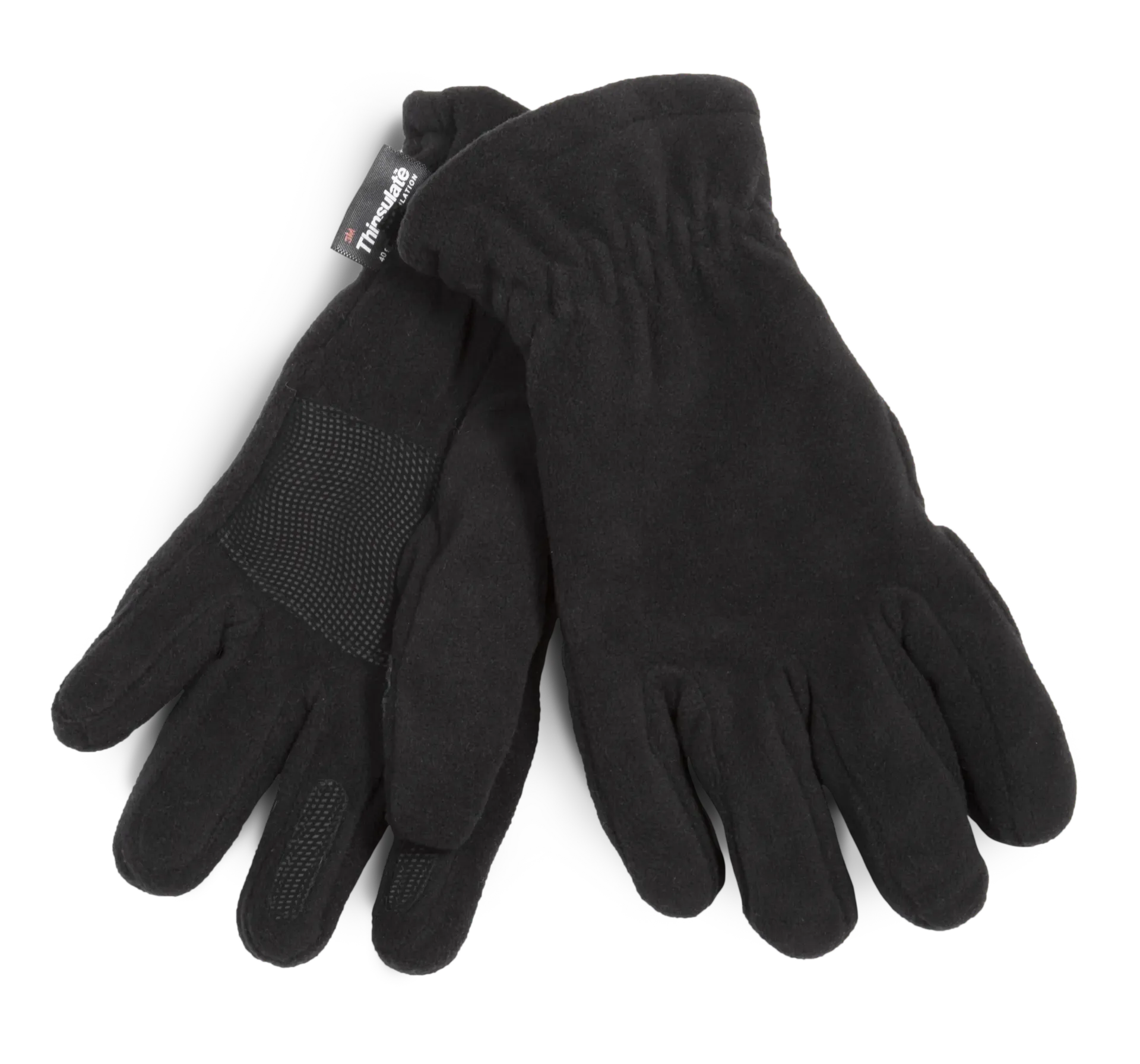 Gants recyclés micropolaire et Thinsulate™ (gris foncé)